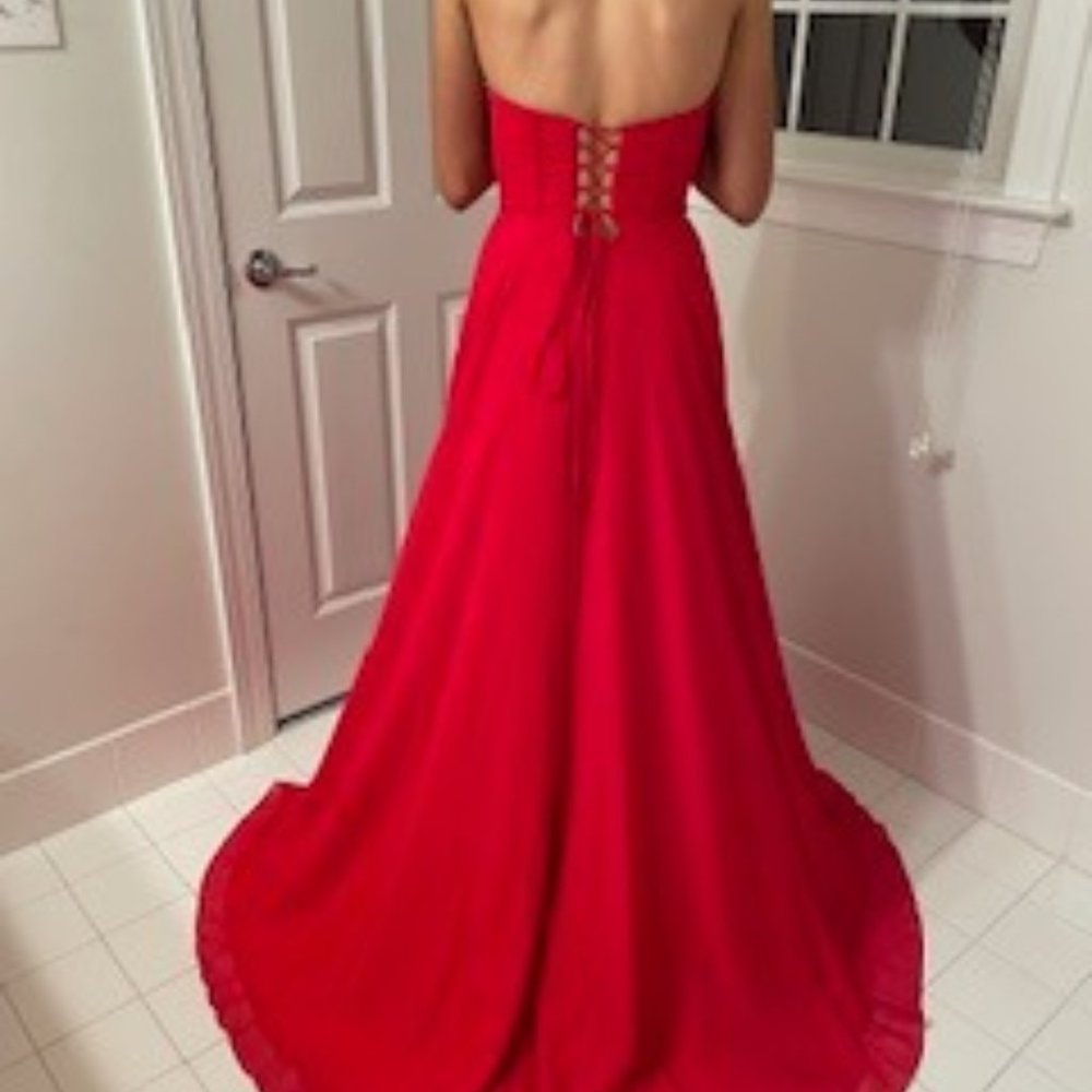 NWT - Beautiful Red Evening Gown